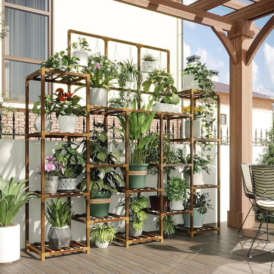 Indoor & Outdoor Tall Plant Stand With 7 Layers