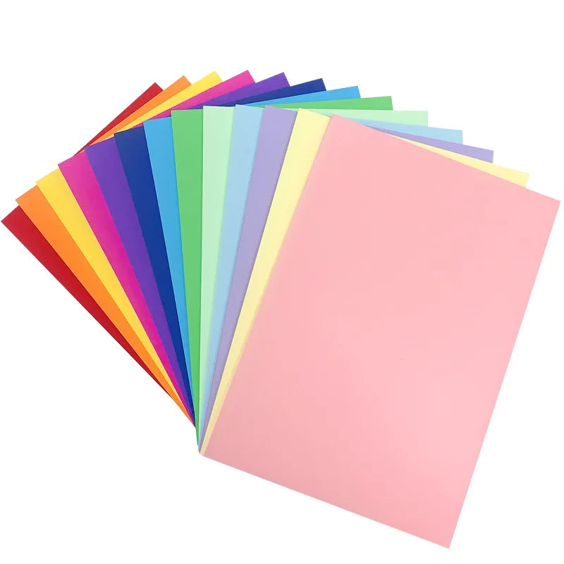 Color Hard Cardboard Crafting Decoration Paper