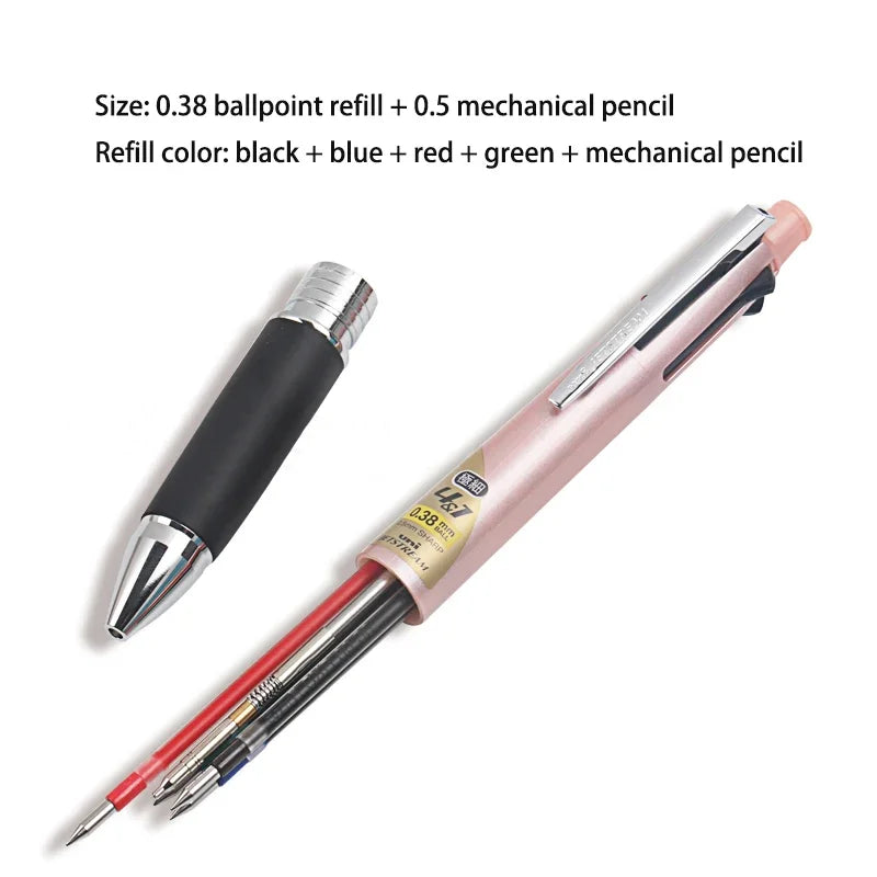 JETSTREAM Multi-function Four Color Ballpoint Pen Pencil