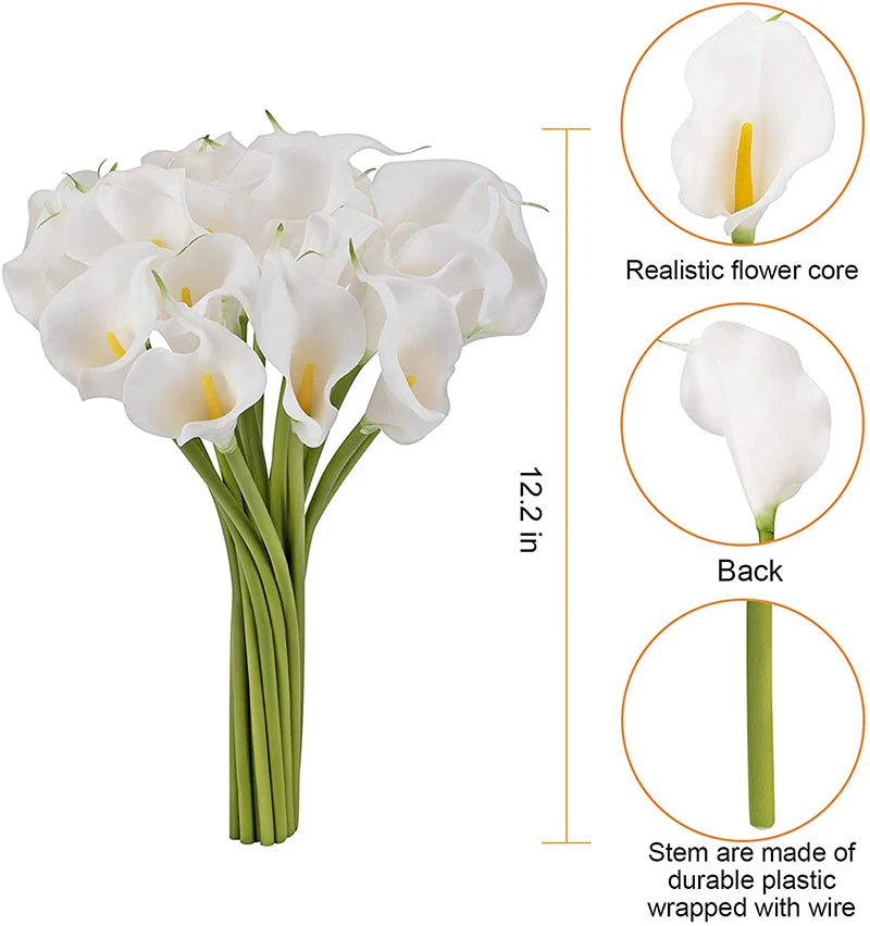 Calla Lily Artificial Flowers For  Flower Decoration