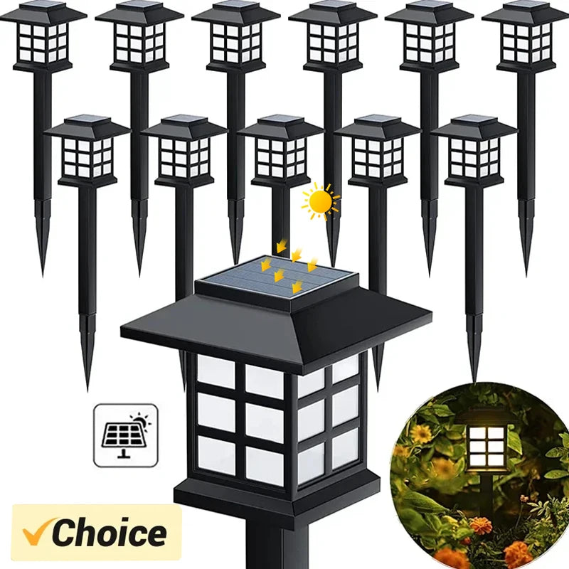 Outdoor Solar Garden Landscape Pathway Light