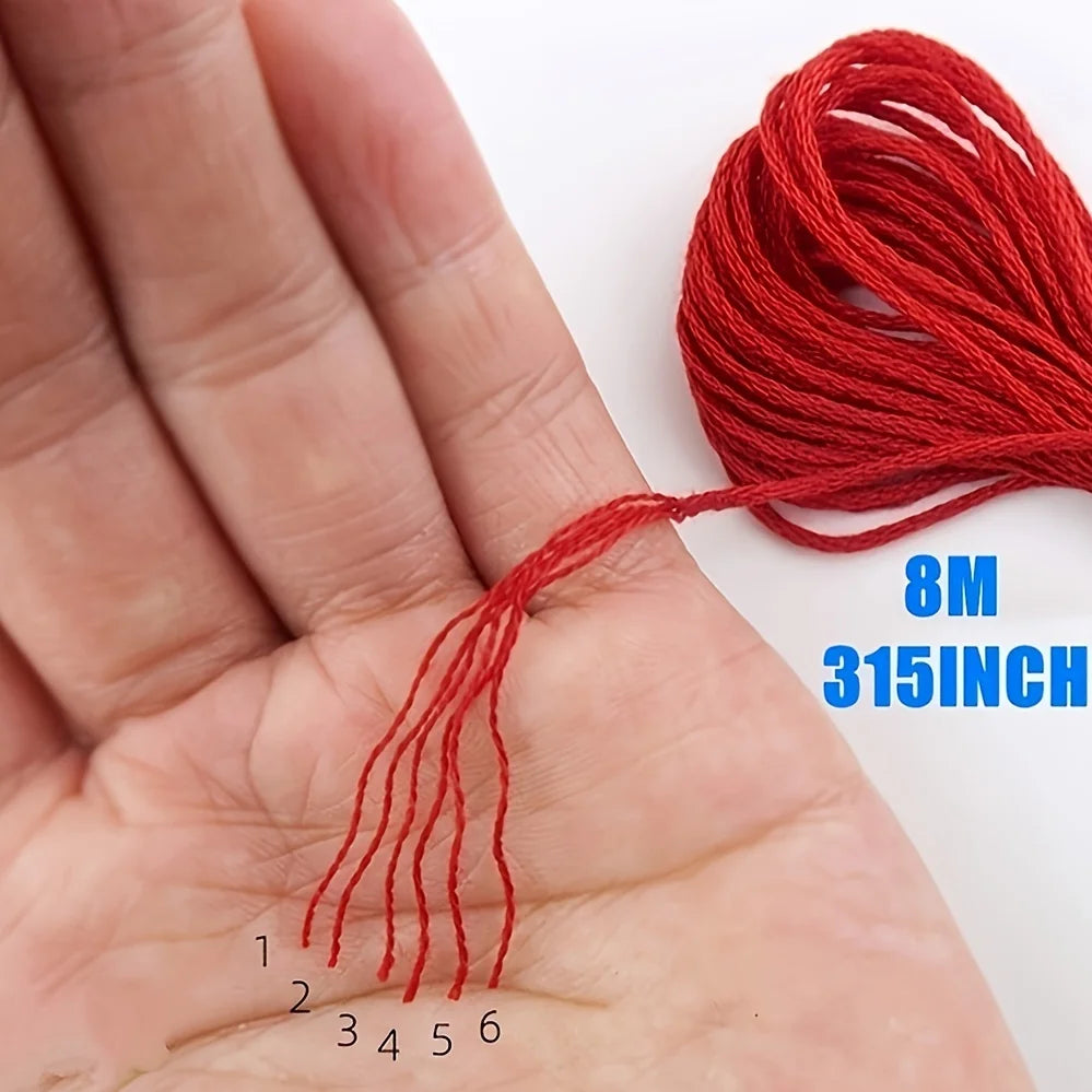 Embroidery Thread Cross Stitch Floss Sewing Skeins