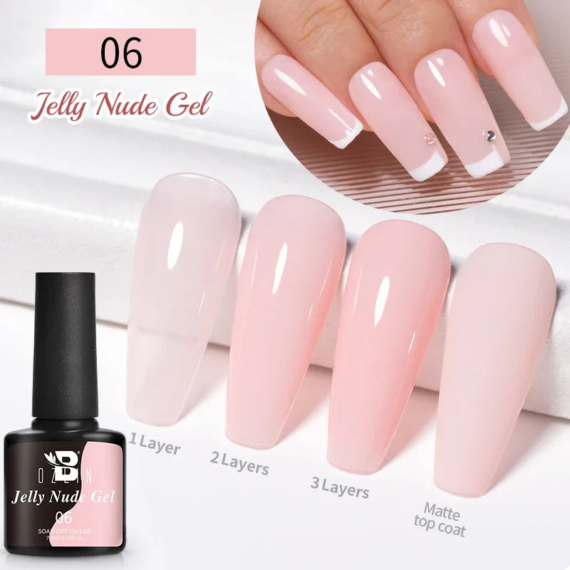 Candy Ombre Puff Gel Nail Polish