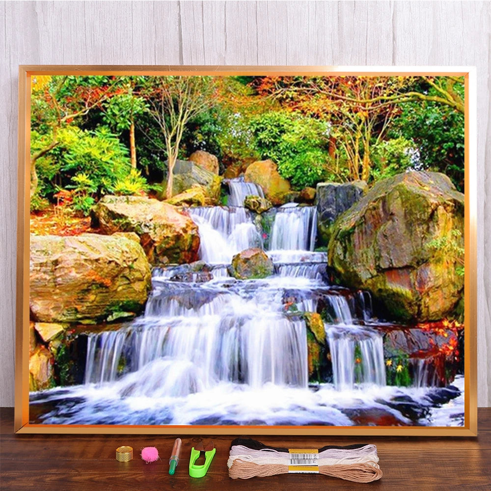 Landscape11CT Cross Stitch  Embroidery Kit