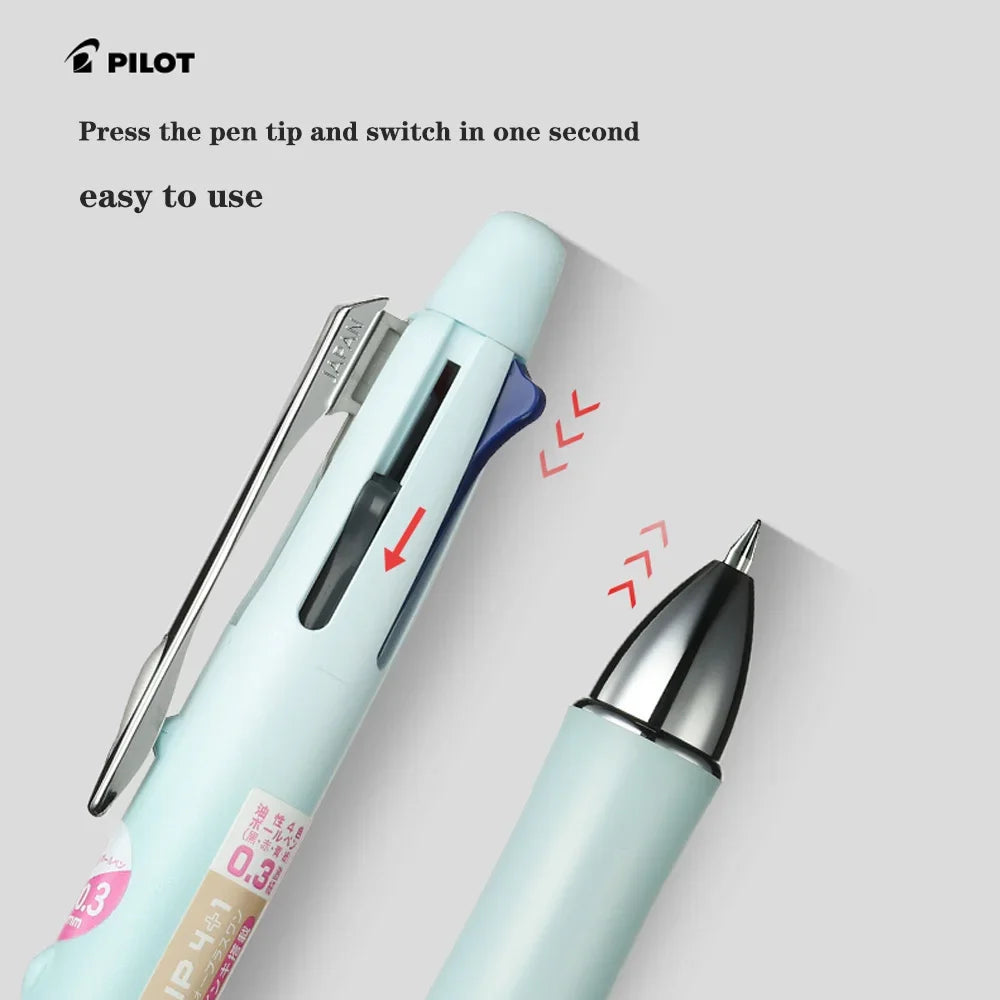 PILOT Dr.Grip Multi-function Pen Five-in-one Macaron