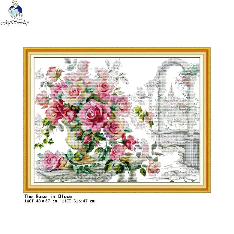 Embroidery Flowers Series Cross Stitch Kit