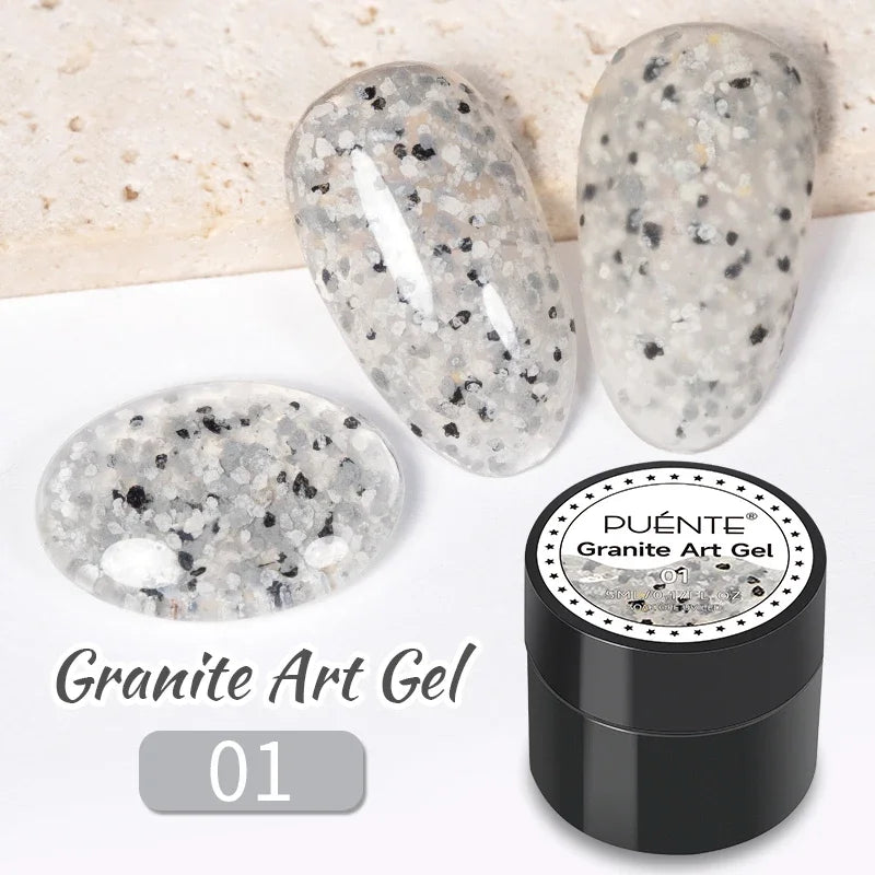 Gel Glitter Semi-Permanent Nail Art Varnish