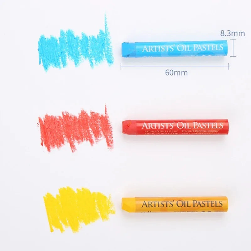 50Color Medium Rough Oil Painting Stick