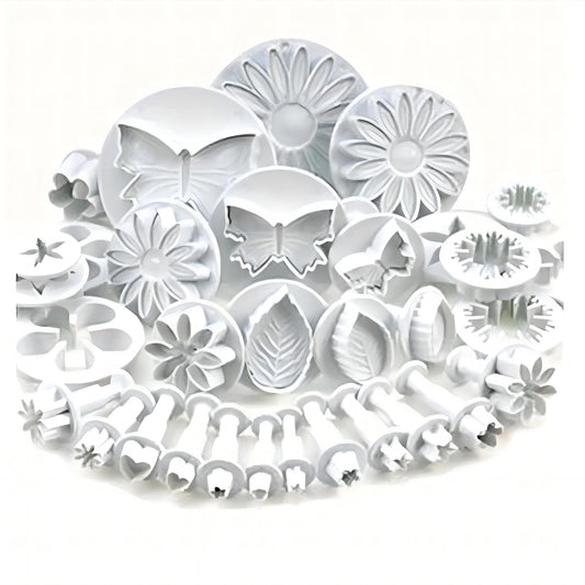 33-Piece Ceramic Mold Set For DIY Crafts