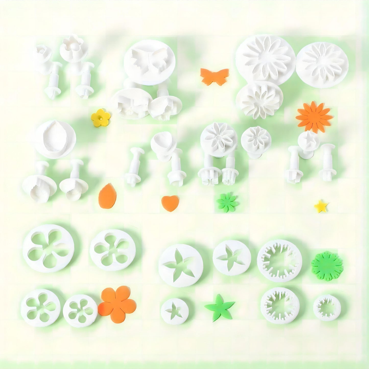 33-Piece Ceramic Mold Set For DIY Crafts