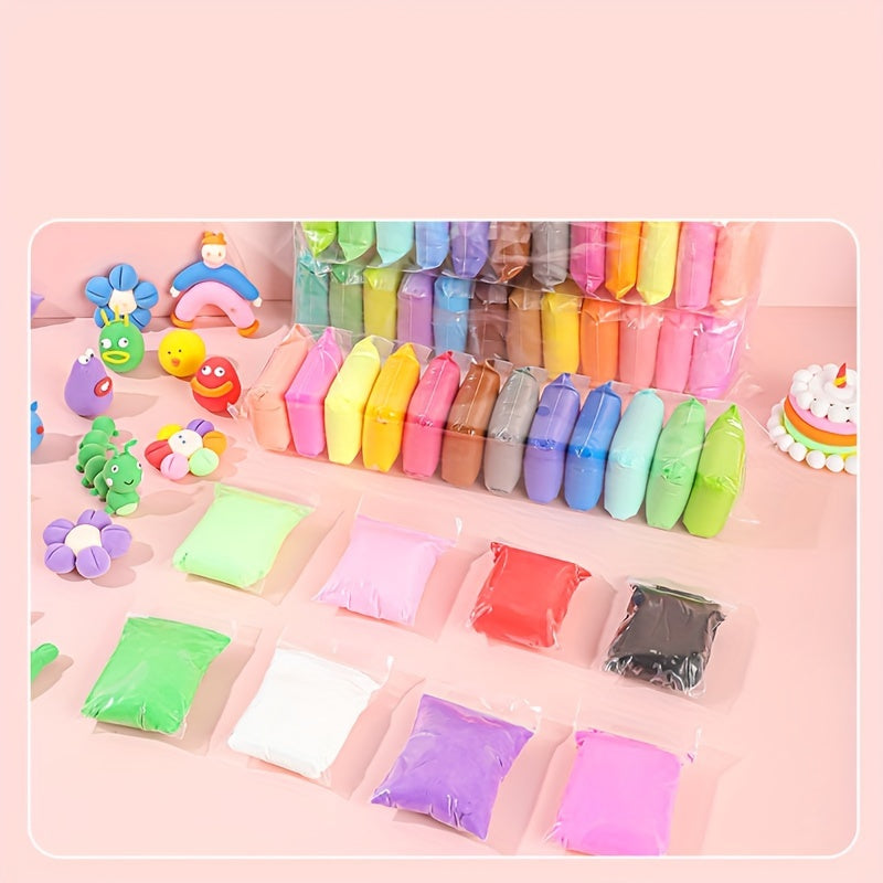 32 Colors Air Dry Modeling Clay With Tools